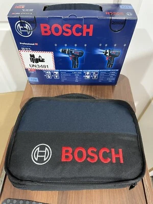 2 Piece Bosch 12V Cordless Drill & Impact Driver + Battery & Bag Combo Tool Kit - Image 1 of 4