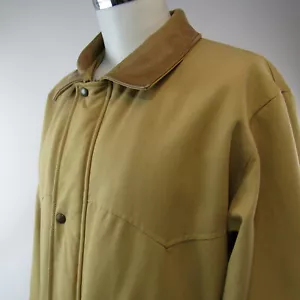 Vintage Pendleton OutdoorMan beige Wolle Jagdmantel dünne Jacke Größe L - Bild 1 von 12