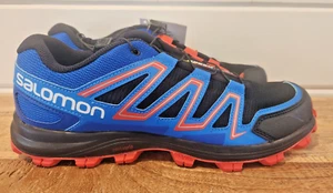 Salomon SpeedTrak Trail Herren Gr. 9 L3906230030 Sneaker Blau/Orange/Schwarz - Neu - Bild 1 von 21
