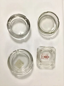 Vintage Zigaretten Aschenbecher Klarglas (4 Stück) 1 von Friendship Inn - Bild 1 von 5