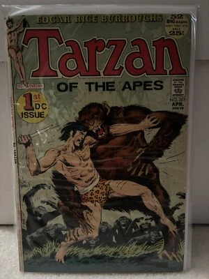 Tarzan of the Apes #207 April 1972 - 1st DC Issue Tarzan comic book - Image 1 of 2