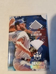 2018 Diamond Kings Original Materials Clayton Kershaw Dual Jersey 26/99 Dodgers - Picture 1 of 1