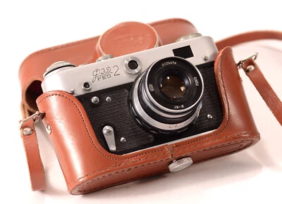 FED 2 Serviced ⭐ CLA USSR Leica 35mm Film Camera Industar 61 2.8/52mm Lens - Image 1 of 4