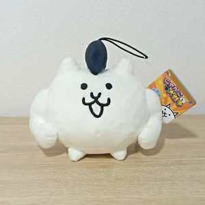 The Battle Cats Cat Neko Nyanko Great War Mohawk Plush Strap Toy SK Japan NWT 4" - Picture 1 of 4