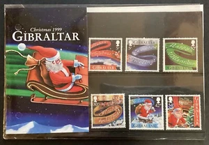 GIBRALTAR 1999 Pack Presentación Navidad MNH (B209) - Imagen 1 de 1
