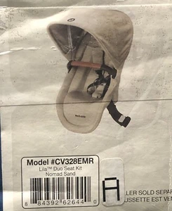 Maxi Cosi Lila Duo Seat Kit (SEAT ONLY) Nomad Sand Model #CV328EMR Tan - Picture 1 of 6