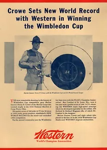 Western Lubaloy & Super Match 1936 .38 munición especial partido folleto original anuncio - Imagen 1 de 5