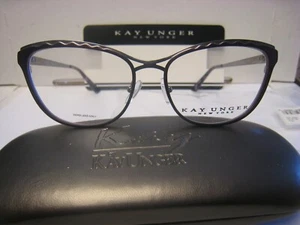 MARCO DE GAFAS KAY UNGER K233 PÚRPURA 54-16-14538V CON ESTUCHE NUEVO Y AUTÉNTICO - Imagen 1 de 6
