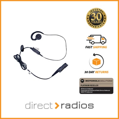 Motorola Mag One Earpiece with Mic & PTT for DP2/DP3 Series - PMLN5727A - Image 1 of 4