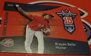 2021 SEALED GREENVILLE DRIVE TEAM SET INC. BRYAN BELLO - Picture 1 of 5