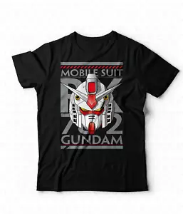 Tshirt Gundam Mobile Suit RX 78 Anime Manga Robot Wing Unicorn Giappone Japan - Foto 1 di 5