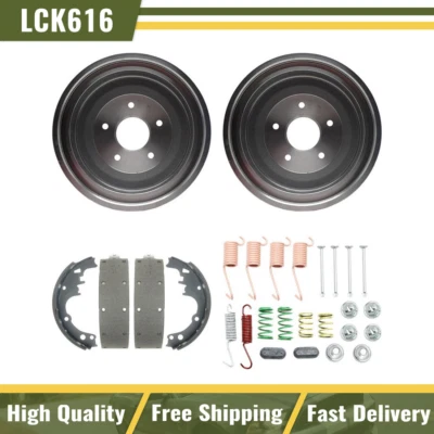 Tambores de freno delanteros y zapatas de freno kit de resorte de hardware para Pontiac GTO 1967 1968 Foto 1 de 4