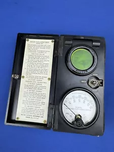 Vintage WESTON Foot Candle Meter Model 614 ~ Clean, Directions & Case Included - Picture 1 of 14
