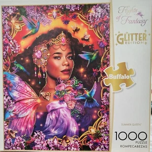 Flights of Fantasy "Summer Queen" Glitter Edition 1000-piece puzzle - Picture 1 of 2