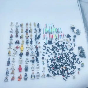 LEGO® Star Wars Sammlung Minifiguren ca 60 Stück Unvollständig mit viel Zubehör - Picture 1 of 15