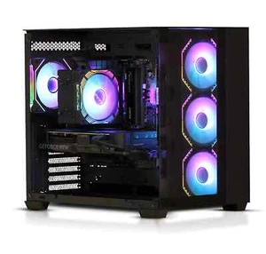 Fast Gaming PC AMD Ryzen 7 5800x , 2TB SSD , 64GB RAM , RTX 5070 TI , WiFi - Picture 1 of 15