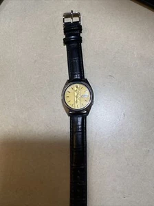 RELOJ DE PULSERA AUTOMÁTICO SEIKO 5 ESFERA DORADA DÍA/FECHA DE COLECCIÓN PARA HOMBRE. - Imagen 1 de 5