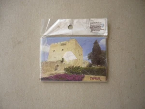 Souvenir Fridge Magnet-CYPRUS-Curium Castle-3" x 2"-Original Packaging - Picture 1 of 2