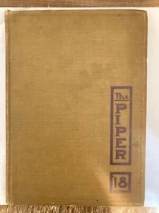 1918 THE PIPER HIGHLAND PARK COLLEGE STUDENTEN JAHRBUCH DES MOINES IOWA GESCHICHTE - Bild 1 von 5