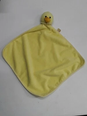 JAAG Peluche Amarillo Pato Lovey Bebé Manta de Seguridad Felpa Vellón 13" x 13" Foto 1 de 4