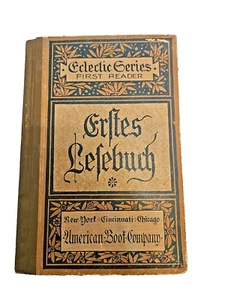 Eclectic series German First Reader American Boot Company 1886 - Picture 1 of 5