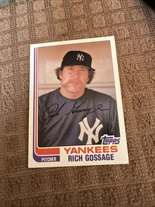 1982 Topps - #770 Rich Gossage - Picture 1 of 4
