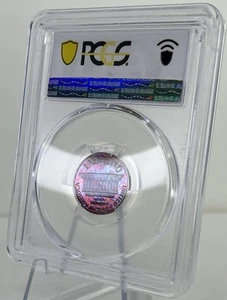 1976 S Lincoln Cent PCGS PR67 RD DCAM - Amazing Reverse Rainbow Toned Toner - Picture 1 of 7