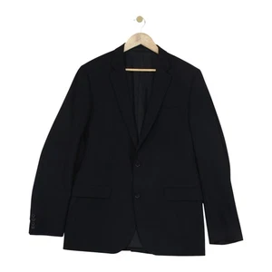 Hugo Boss Blazer Mens Size 42 Black Formal Suit Classic - Picture 1 of 15