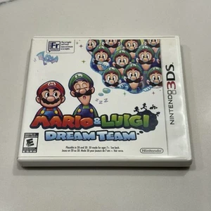 Mario and Luigi: Dream Team (Nintendo 3DS, 2013) Auténtico Completo PROBADO EN CAJA - Imagen 1 de 10