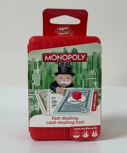 Juego de cartas de viaje Shuffle Monopoly Deal (2-5 jugadores) - Nuevo - Imagen 1 de 3