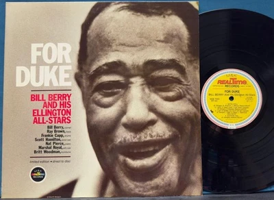 BILL BERRY + ELLINGTON ALL-STARS FOR DUKE~NM 1978 LMTD DIRECT TO DISC AUDIOPHILE Foto 1 de 3