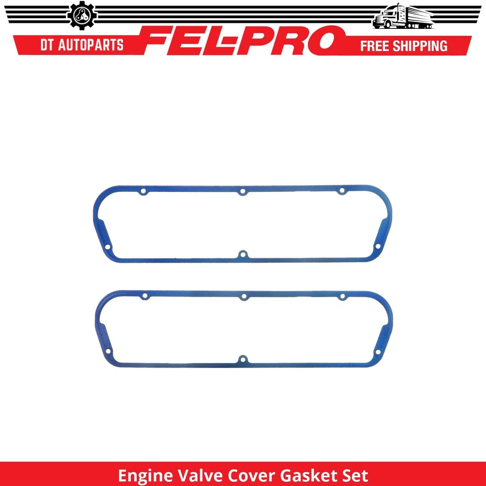 For 1972-1974 TVR 3000M 5.0L V8 Engine Valve Cover Gasket Set Fel-Pro 1973 - Image 1 of 1