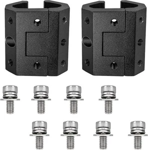 Rail Clip Compatible with Milwaukee Packout System Rails,Universal Black - Foto 1 di 6