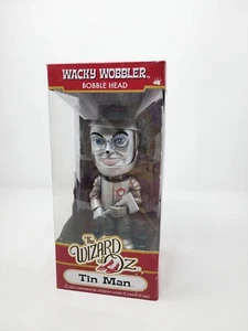 Funko Wacky Wobbler - Wizard of Oz - Tin Man Emerald Chrome Base - NIB - Picture 1 of 6