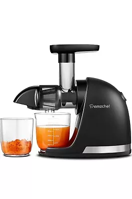 AMZCHEF ZM1501 Cold Press Juicer, Slow Masticating Juicer Machines with Reverse - Image 1 of 4