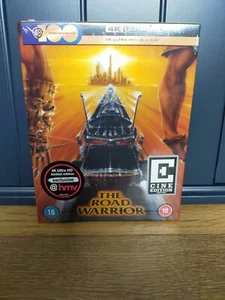 Mad Max The Road Warrior Cine Collectors Edition 4K Blu-ray UK, brand new - Picture 1 of 7