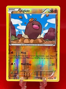 Pokémon TCG Diglett 58/146 Reverse Holo X&Y Base Set XY English 2014 NM - Picture 1 of 2