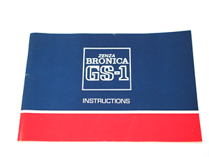 Bronica GS-1 Medium Format Camera Instruction Manual