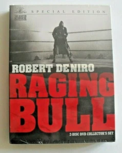 RAGING BULL w/ ROBERT DE NIRO 2-DISC COLLECTOR'S SET SPECIAL EDITION DVD -SEALED - Picture 1 of 2