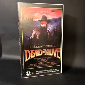 Dead or Alive aka The Tracker VHS 1988 Kris Kristofferson Small Case VGC No SSS - Picture 1 of 5