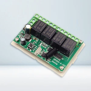 DC 4-Channel 443MHz Wireless RF Remote Control Relay Switch With 2 Receiver NeVZ - Picture 1 of 9