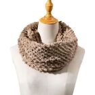 Fashion Winter Scarf Infinity Circle Long Scarf New Cable Cowl Neck