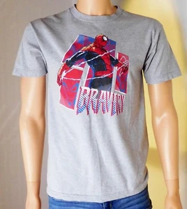 Marvel Comics Men's T-Shirt Size M   Spider-Man Bravery   Cotton Blend - Picture 1 of 5