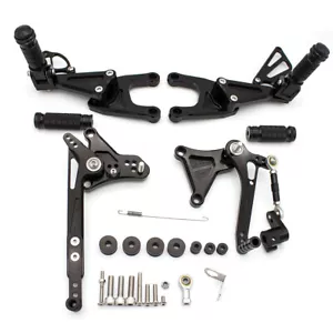Juego de estriberas delanteras traseras para Benelli TNT125 135 2016-2018 FXCNC Racing 2019 2020 - Imagen 1 de 12