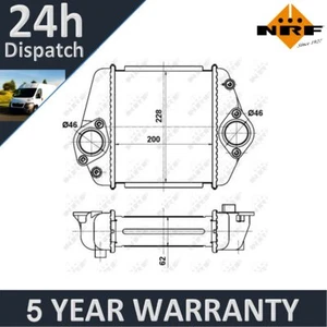 Fits Mazda 6 2009-2013 CX-7 2009-2013 2.2 D NRF Charge Air Cooler R2AX13565 - Picture 1 of 8