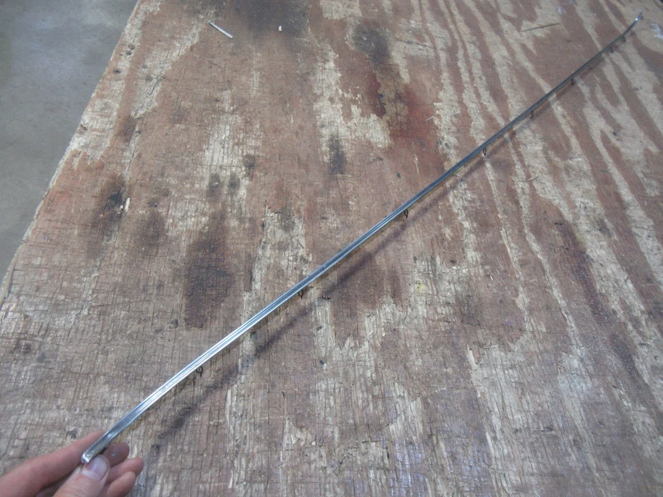 1955 Ford Fairlane Custom line interior dash panel center trim molding strip - Image 1 of 4