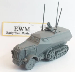 Early War 20mm (1/72) German UNIC P107 U 304(f) Command Half Track - Bild 1 von 1