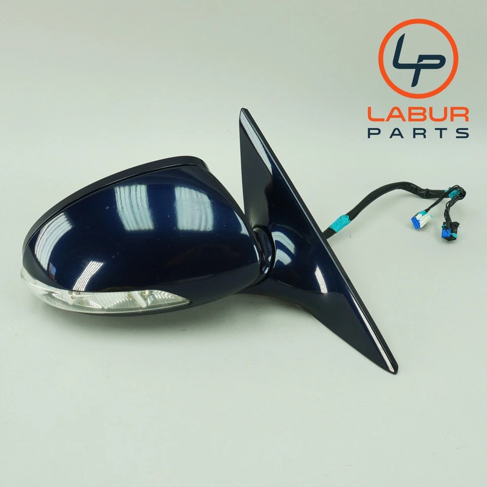Espejo retrovisor delantero derecho puerta lateral azul mercedes clase cls w219 06-08 c1396 Foto 1 de 4