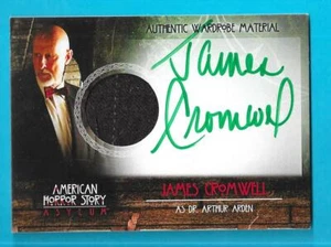 Tarjeta de disfraz autógrafa American Horror Story Asylum AJC James Cromwell 24/65 - Imagen 1 de 2