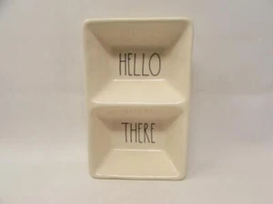Farmhouse by Magenta Divided Retangular Tray Rae Dunn Large Black Words, b391 - Picture 1 of 3